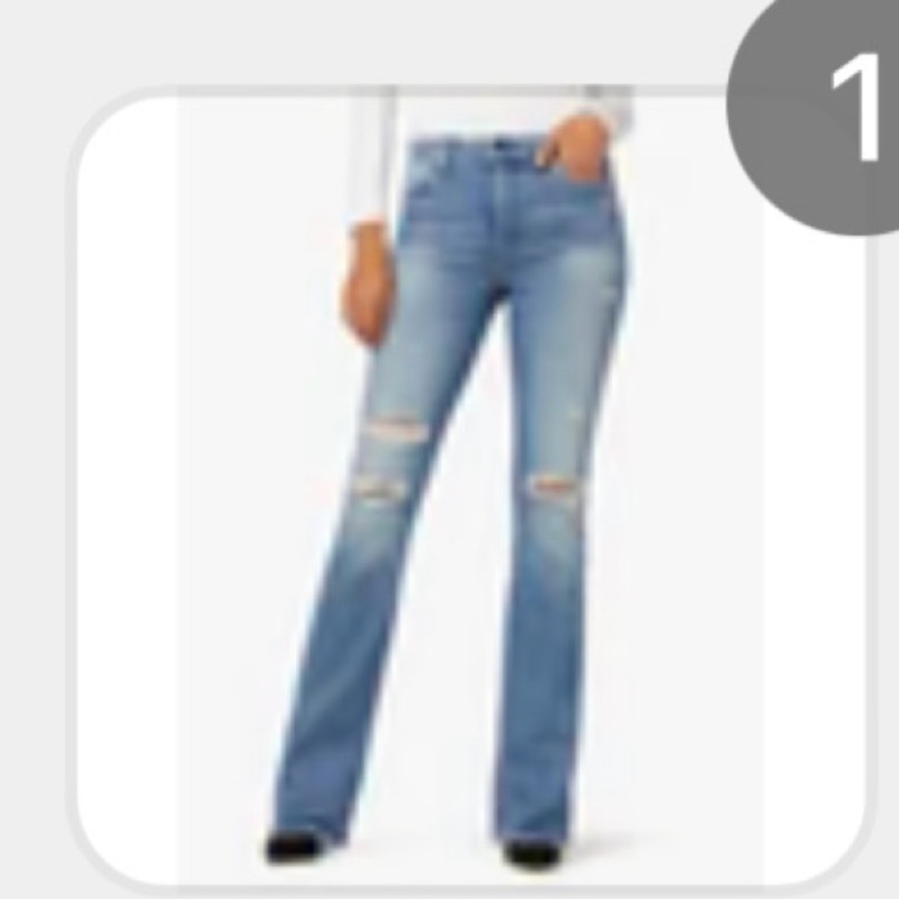 Joe’s Jeans The High (Rise) Honey curvy boot size 33. 20 year special edition